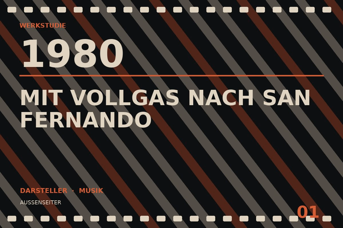 Werkstudie zu Mit Vollgas nach San Fernando (1980)