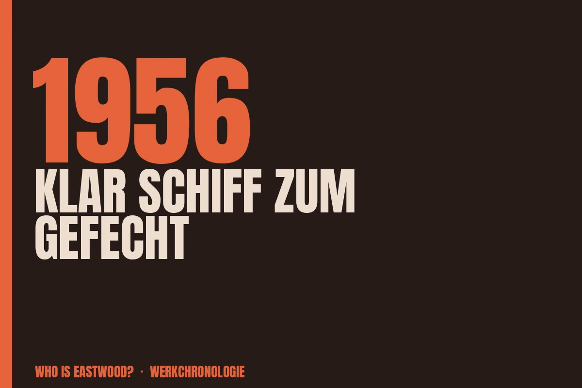 Redaktionelle Titelgrafik zu Klar Schiff zum Gefecht aus dem Jahr 1956