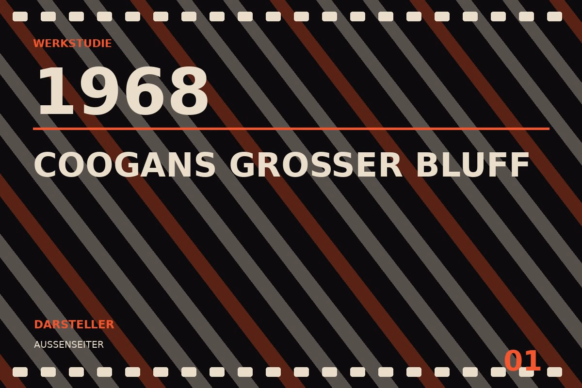 Werkstudie zu Coogans großer Bluff (1968)