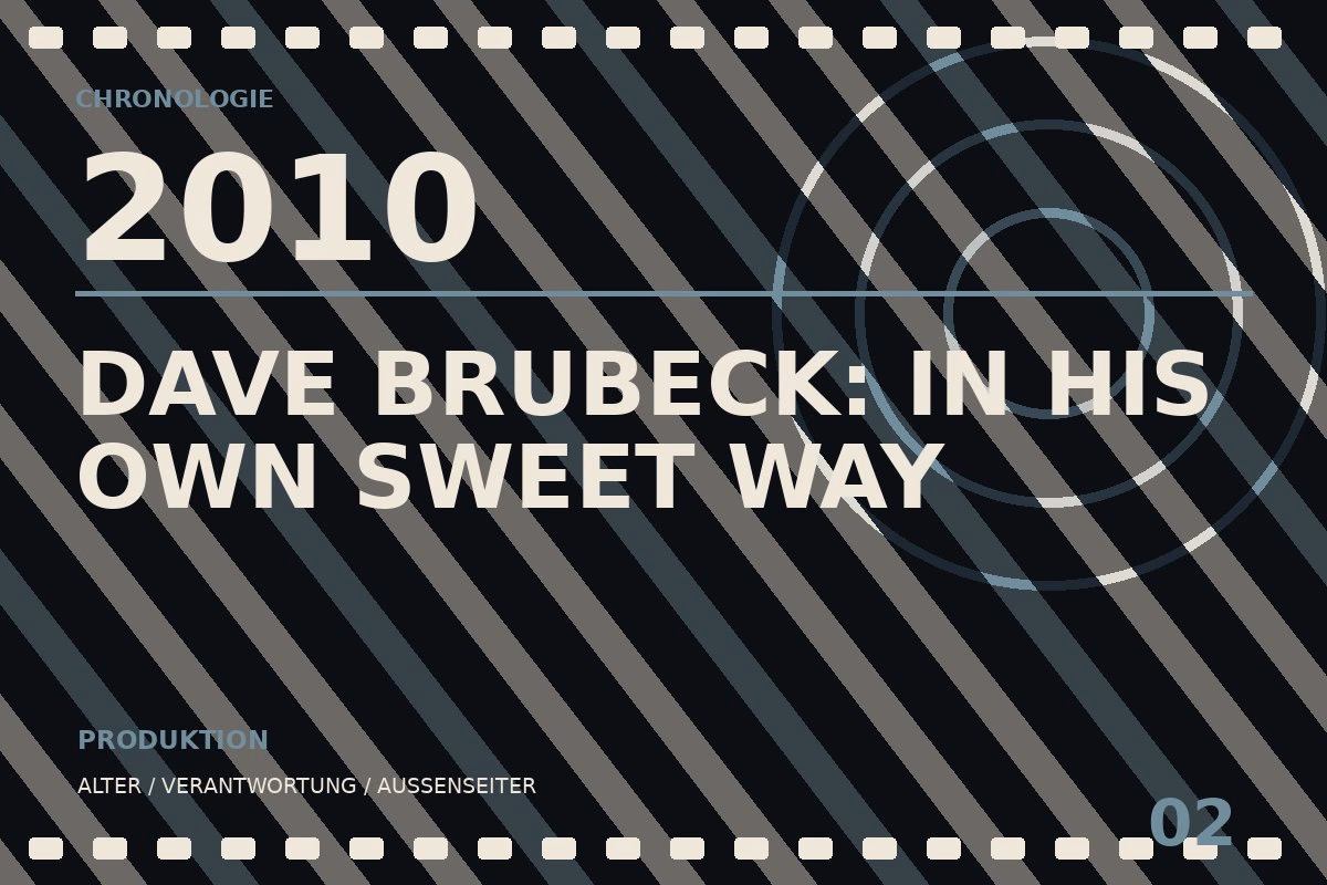 Chronologietafel zu Dave Brubeck: In His Own Sweet Way (2010)