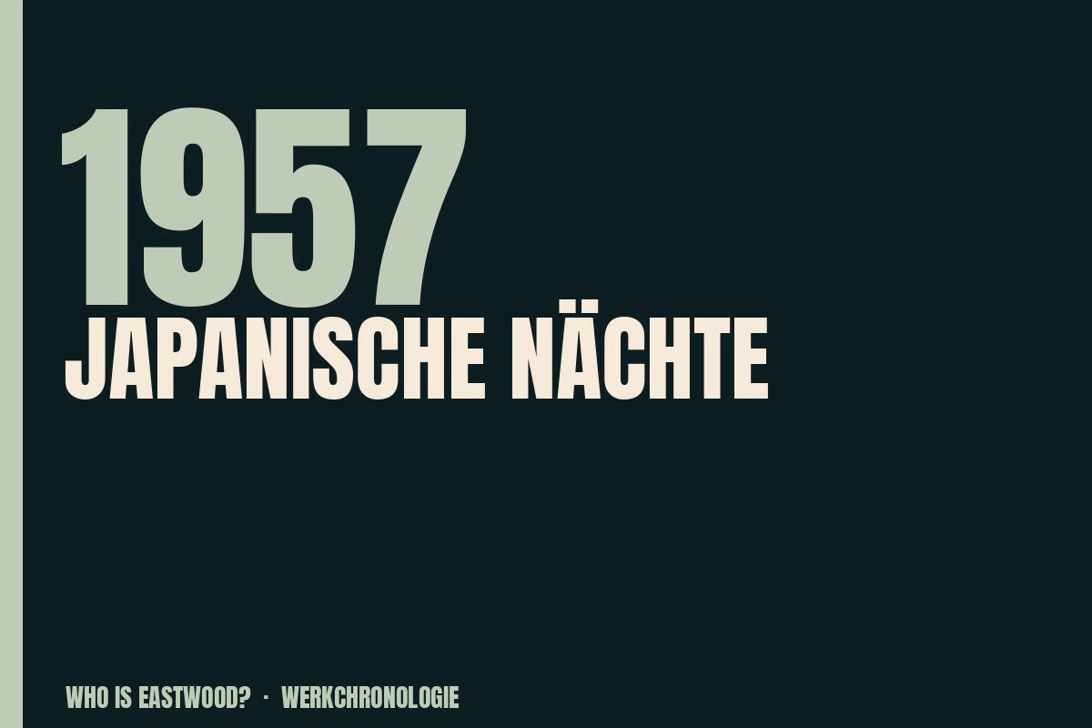 Redaktionelle Titelgrafik zu Japanische Nächte aus dem Jahr 1957