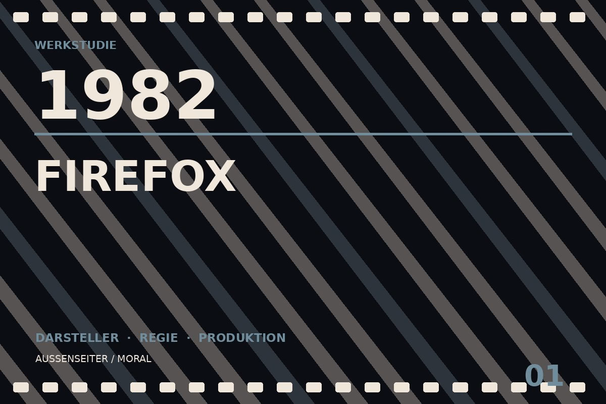Werkstudie zu Firefox (1982)