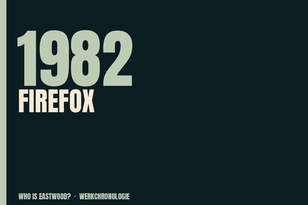 Redaktionelle Titelgrafik zu Firefox aus dem Jahr 1982