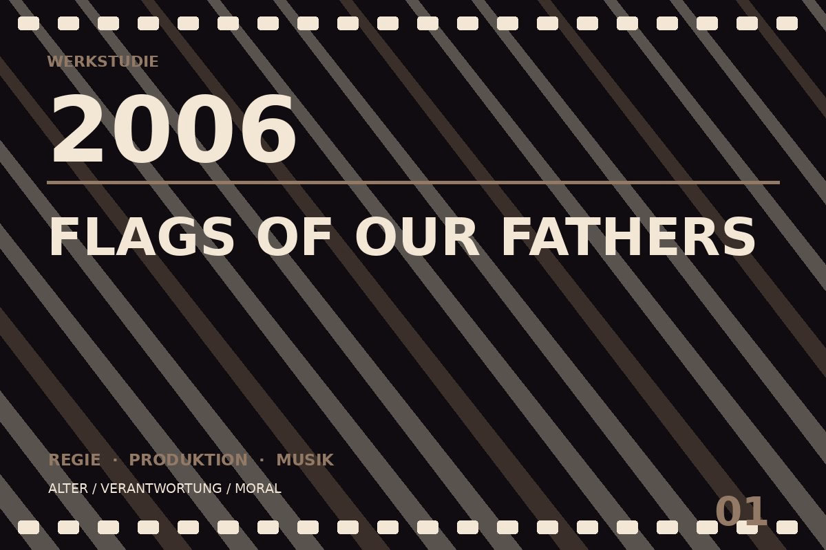 Werkstudie zu Flags of Our Fathers (2006)