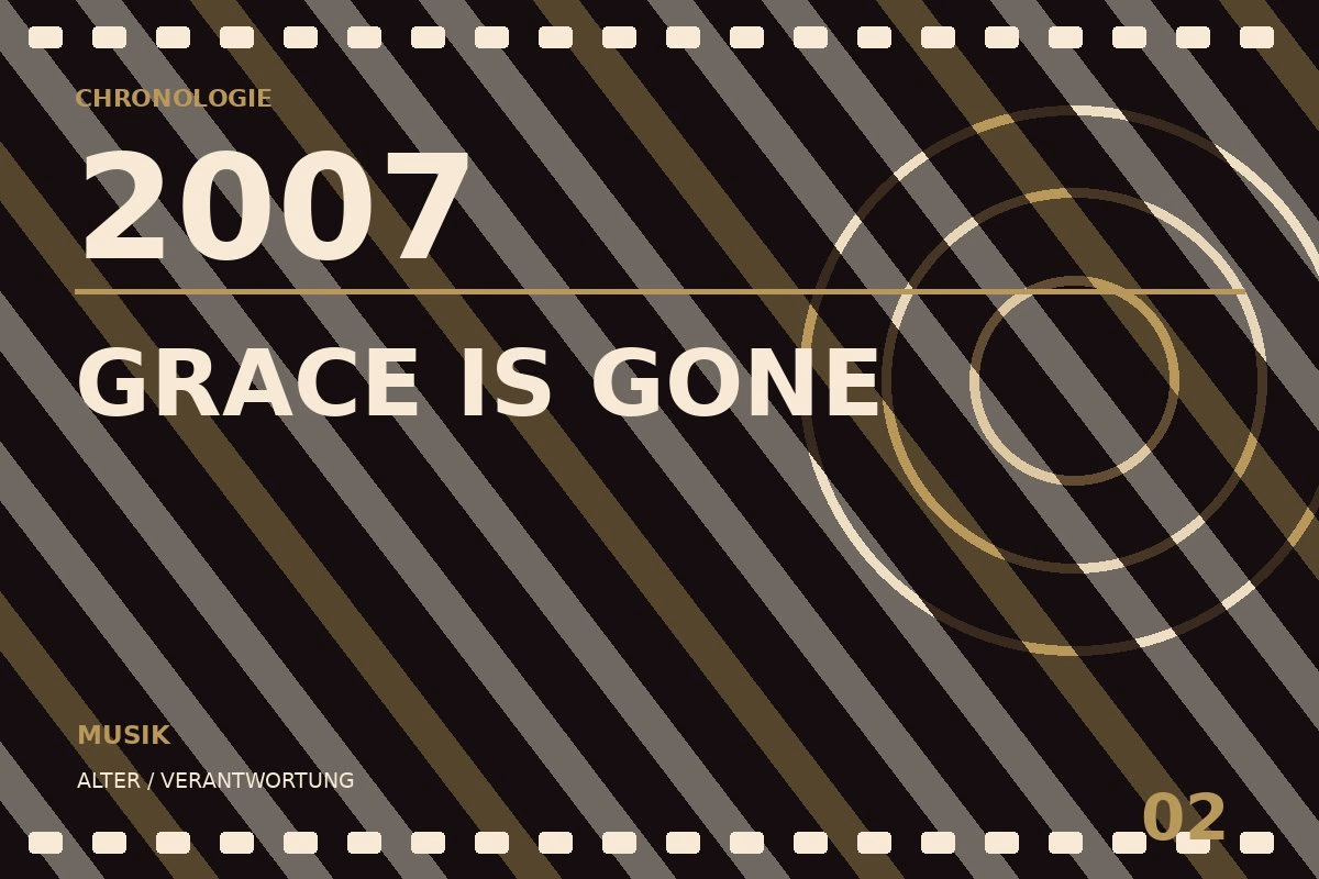 Chronologietafel zu Grace Is Gone (2007)