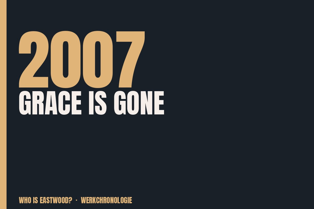 Redaktionelle Titelgrafik zu Grace Is Gone aus dem Jahr 2007