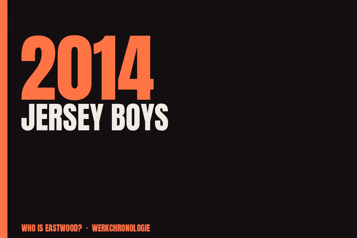 Redaktionelle Titelgrafik zu Jersey Boys aus dem Jahr 2014