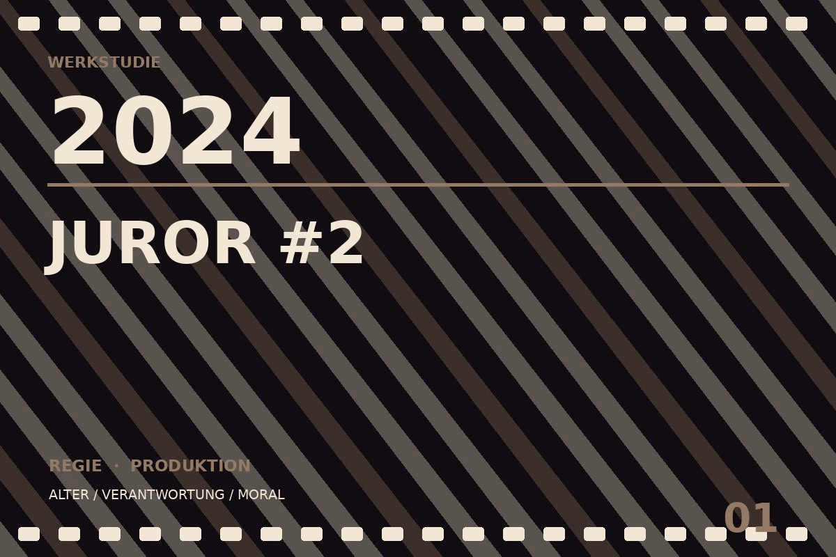 Werkstudie zu Juror #2 (2024)