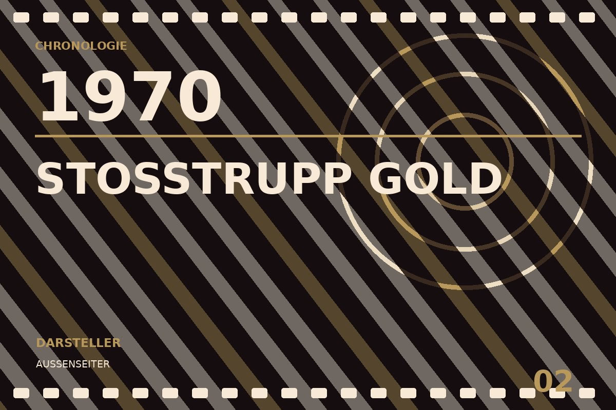Chronologietafel zu Stoßtrupp Gold (1970)