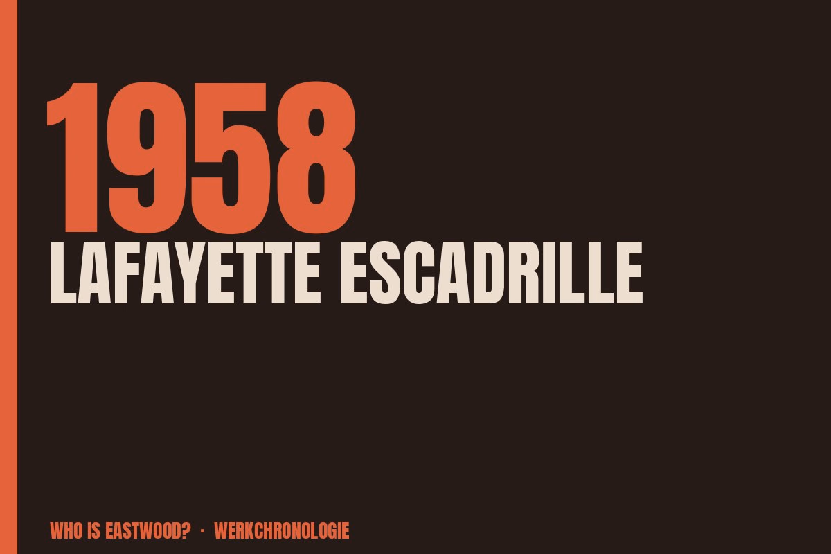 Redaktionelle Titelgrafik zu Lafayette Escadrille aus dem Jahr 1958