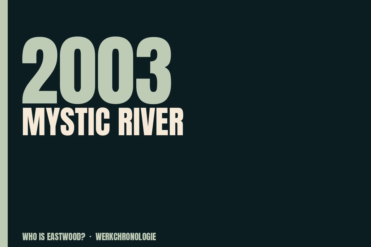 Redaktionelle Titelgrafik zu Mystic River aus dem Jahr 2003
