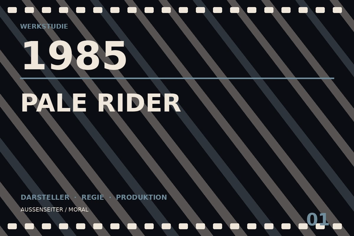 Werkstudie zu Pale Rider (1985)