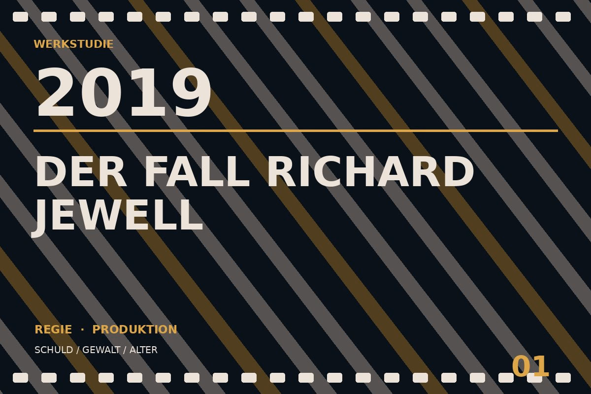 Werkstudie zu Der Fall Richard Jewell (2019)