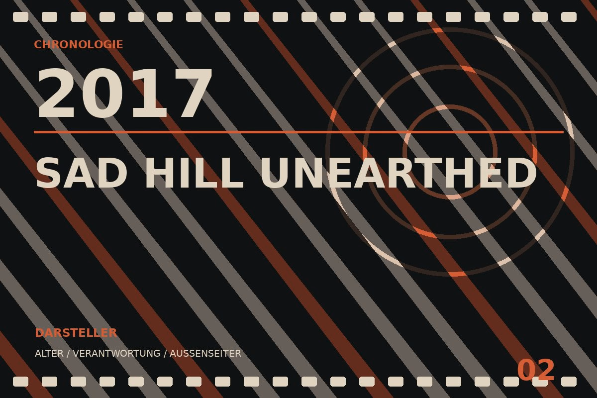 Chronologietafel zu Sad Hill Unearthed (2017)