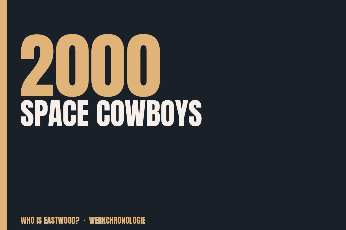Redaktionelle Titelgrafik zu Space Cowboys aus dem Jahr 2000