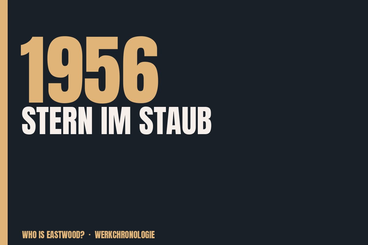 Redaktionelle Titelgrafik zu Stern im Staub aus dem Jahr 1956