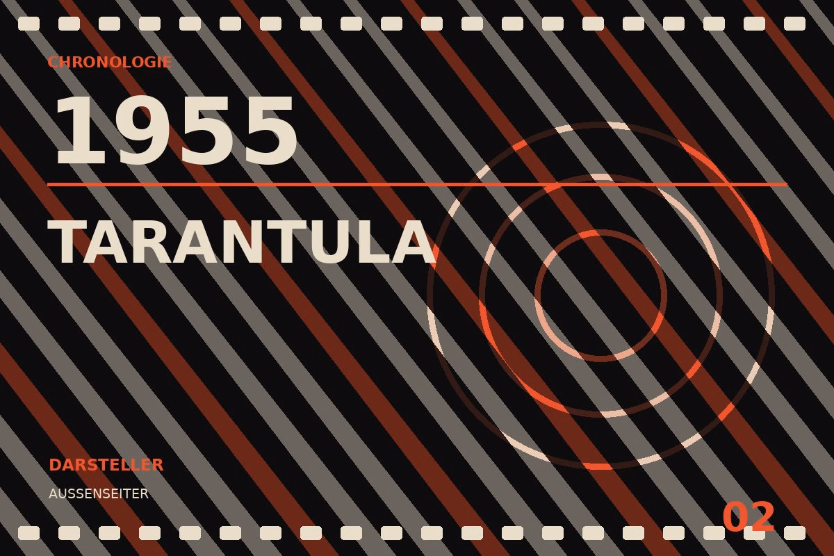 Chronologietafel zu Tarantula (1955)