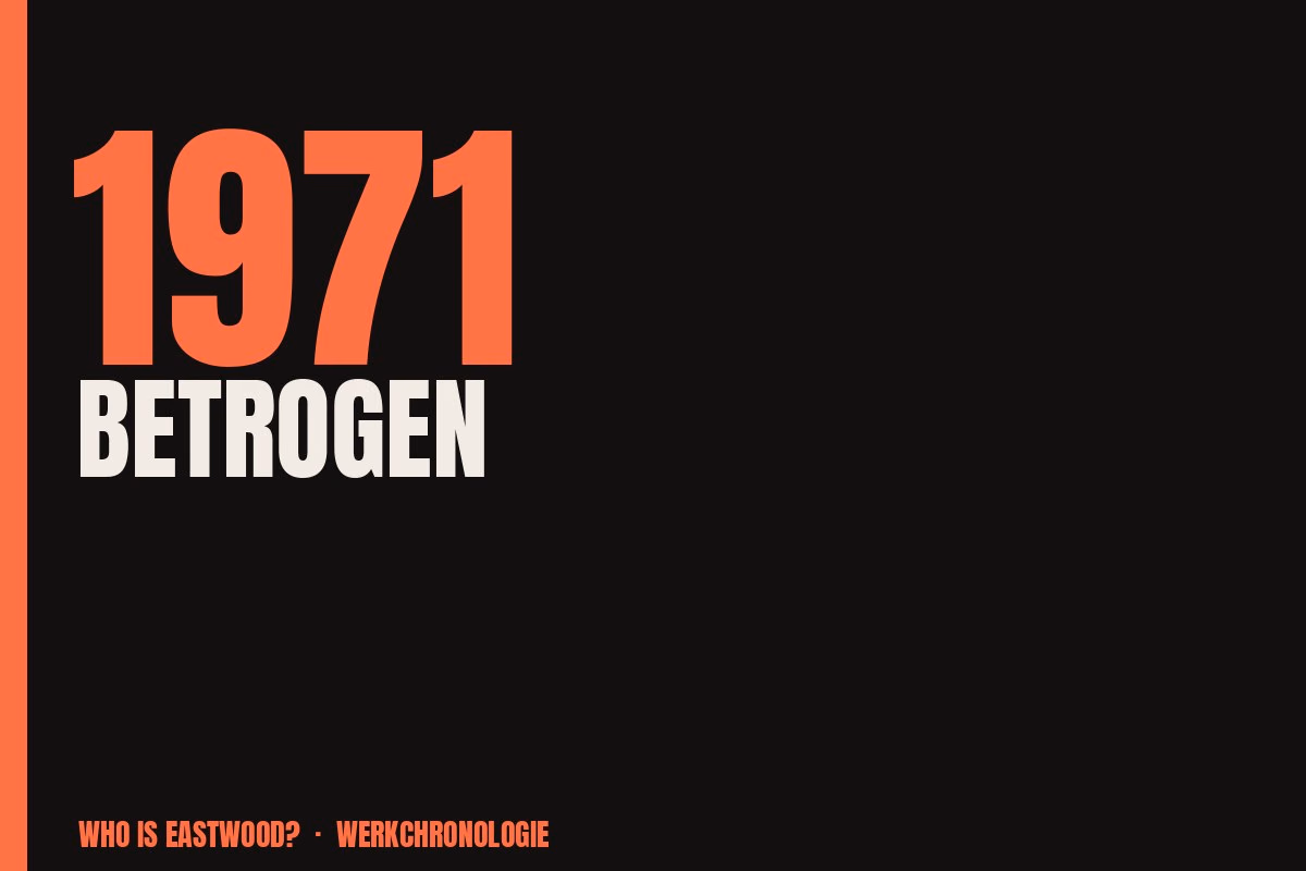 Redaktionelle Titelgrafik zu Betrogen aus dem Jahr 1971