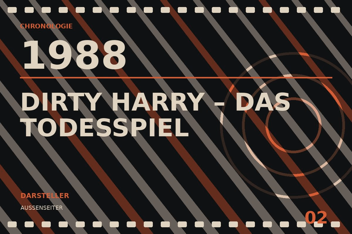 Chronologietafel zu Dirty Harry – Das Todesspiel (1988)