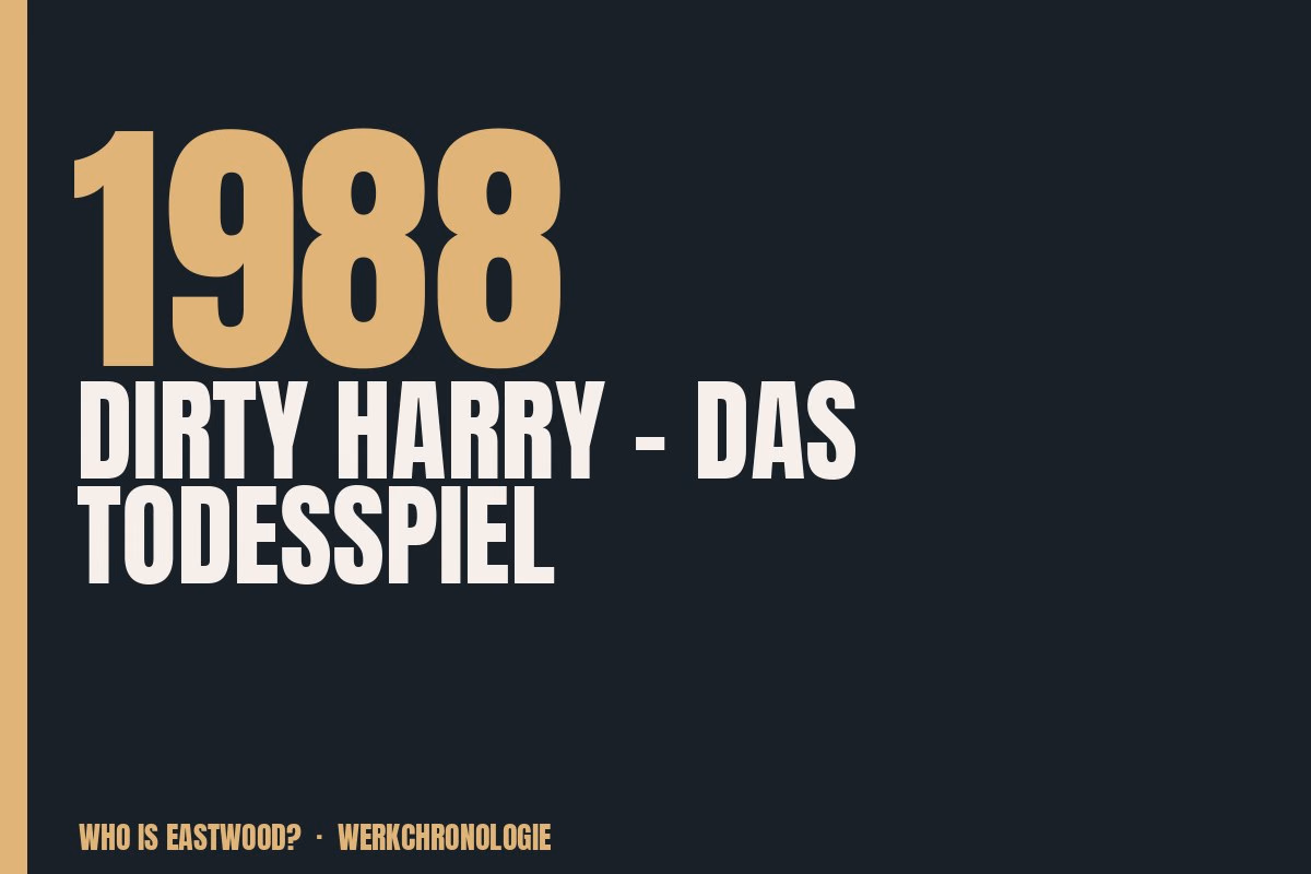 Redaktionelle Titelgrafik zu Dirty Harry – Das Todesspiel aus dem Jahr 1988