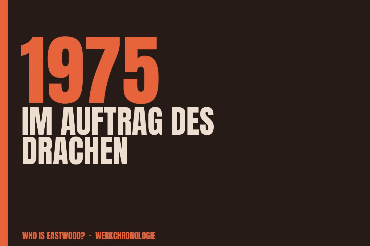Redaktionelle Titelgrafik zu Im Auftrag des Drachen aus dem Jahr 1975