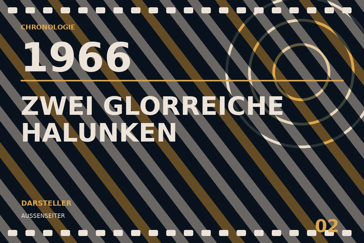 Chronologietafel zu Zwei glorreiche Halunken (1966)