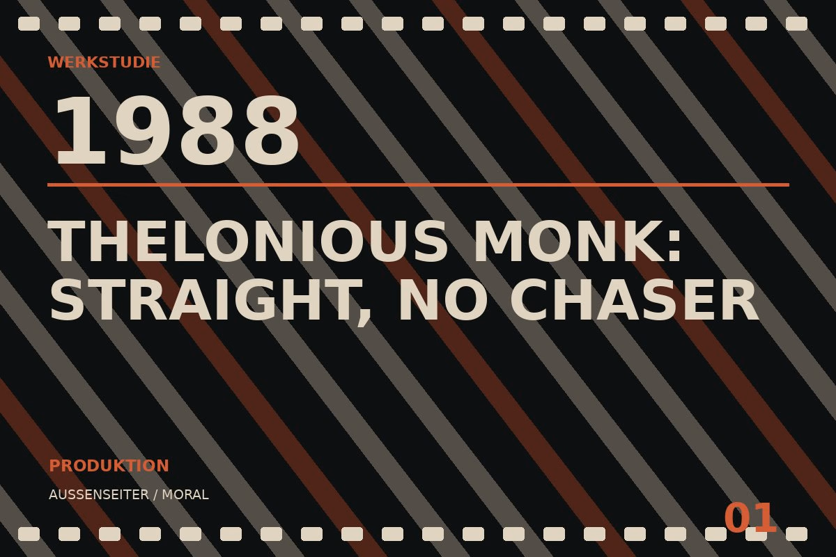 Werkstudie zu Thelonious Monk: Straight, No Chaser (1988)